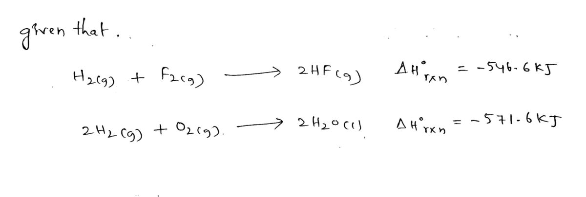 Chemistry homework question answer, step 1, image 1